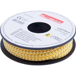 Маркер кабельний e.marker.stand.0.1.5.C, 0-1,5 кв.мм, "C", 1000 шт