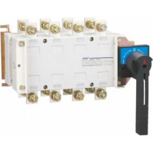 Вимикач-роз'єднувач перекидний NH40-630/3CS 3-п. 630А I-0-II стандартна рукоятка (Chint) + 0240410