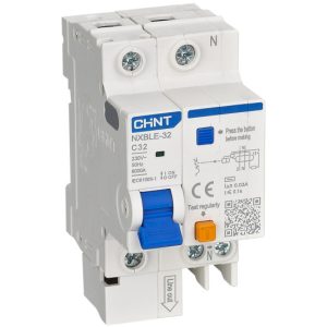Диф. авт. вимикач NXBLE-32 1P+N C25 30mA, ел. тип АС, 6kA