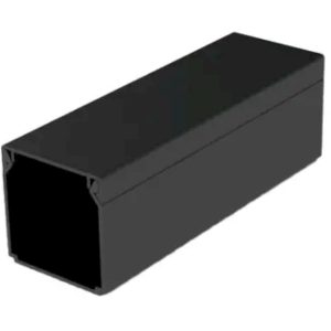 Кабель-канал 20x20 LH FD 2м. УФ стійкий, чорного кольору