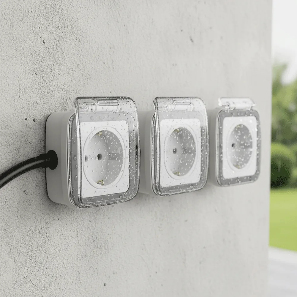 Влагозахищені розетки для усіх зон вологості та конденсату