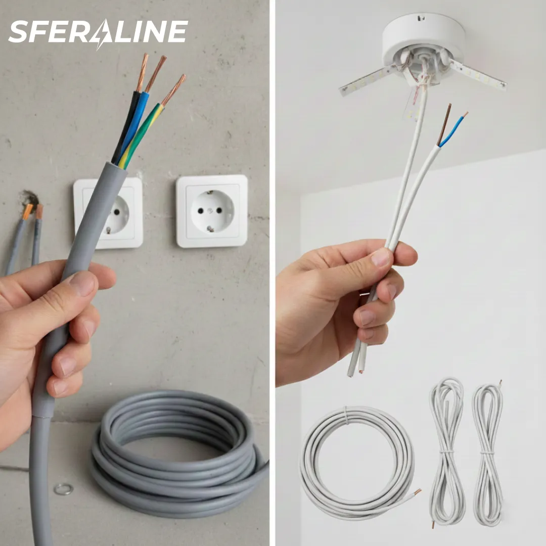 Какой кабель нужен для розеток а какой для освещения | Простой гид по маркировке и сечению для ремонта в квартире