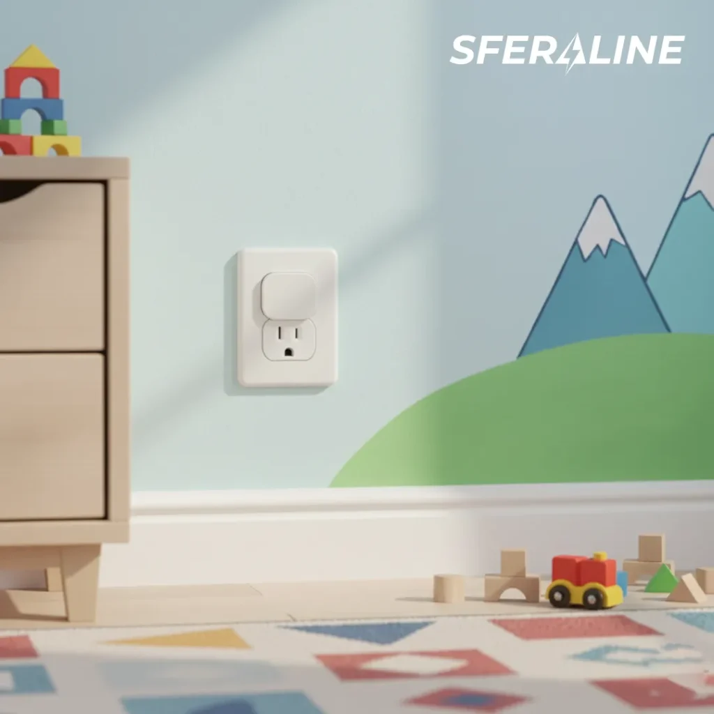 Комплекс электробезопасности в детской комнате