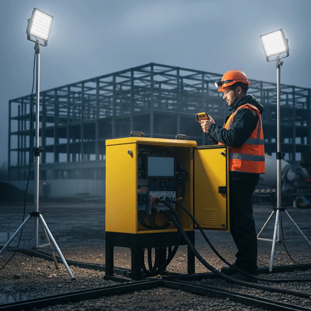Електробезпека на будівельному майданчику: окремі кабельні лінії, заземлення та комплексний захист
