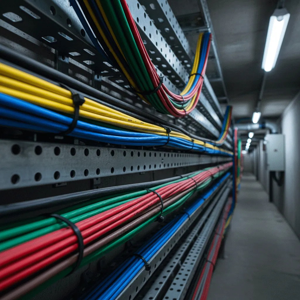 Сітки та розрахунки кабельних резервів для аварійних ситуацій