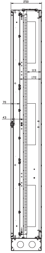 Розподільні шафи серії LХN250 | оберіть надійні металеві електрощити ETI