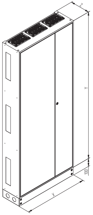 Розподільні шафи серії LХN250 | оберіть надійні металеві електрощити ETI