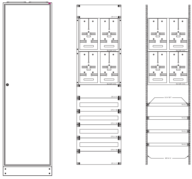 Розподільні шафи серії LХN250 | оберіть надійні металеві електрощити ETI