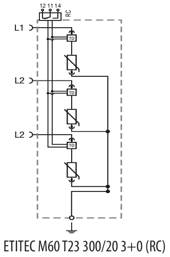 ETITEC M60 | надійні обмежувачі перенапруги ETI