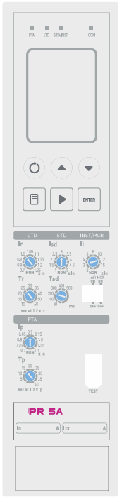 Аксесуари для вимикача, корзини та блоку контролю і захисту | ETI POWER