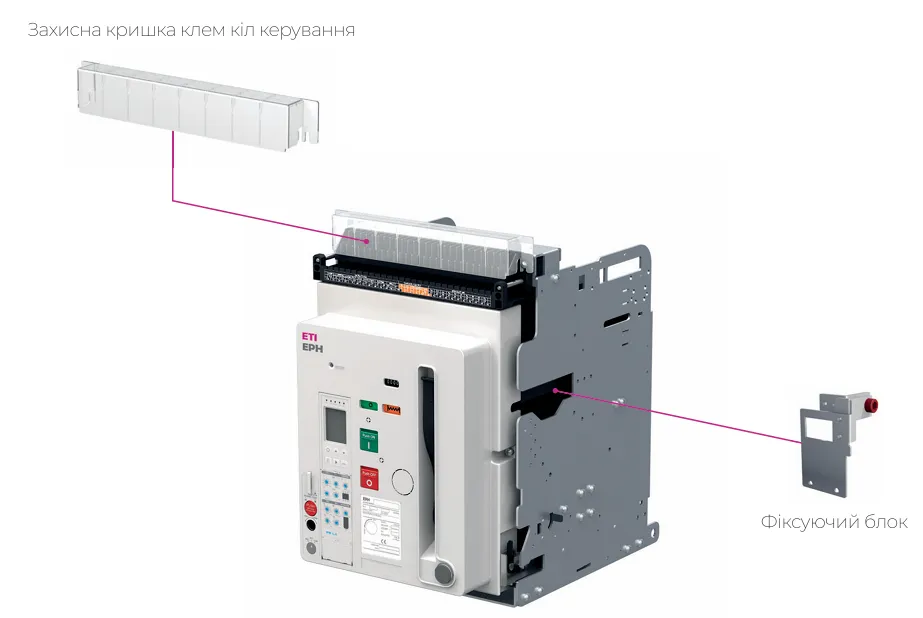 Каталог аксесуарів для автоматичних вимикачів фірми ETI POWER