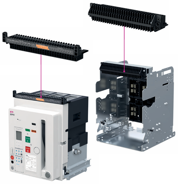 Автоматичні вимикачі фірми ETI POWER та аксесуари до них