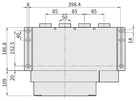 Габаритні розміри автоматичних вимикачів фірми ETI POWER 