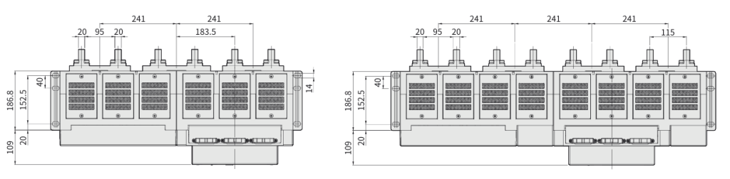 Габаритні розміри автоматичних вимикачів фірми ETI POWER 