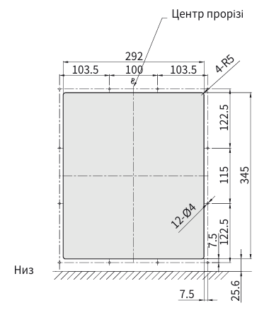 Габаритні розміри автоматичних вимикачів фірми ETI POWER 