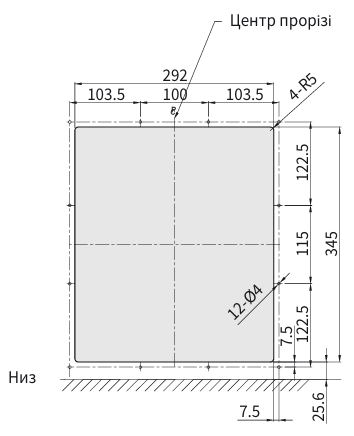 Габаритні розміри автоматичних вимикачів фірми ETI POWER 