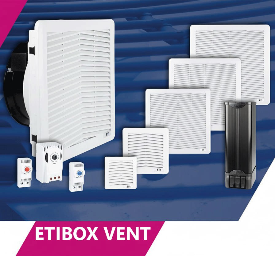 Контроль температури і вологості шаф від ETIBOX VENT