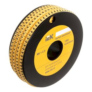 Маркер МК1- 2.5мм символ "4" 1000шт/рол "IEK" (розпродаж)