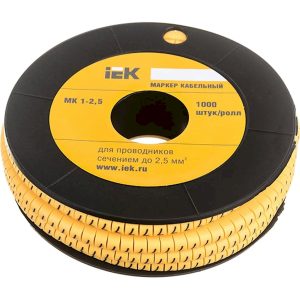 Маркер МК1- 2.5мм символ "7" 1000шт/рол "IEK" (розпродаж)
