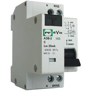 Диф. вим. 2-п. ECO АЗВ-2 С 32А  30мА