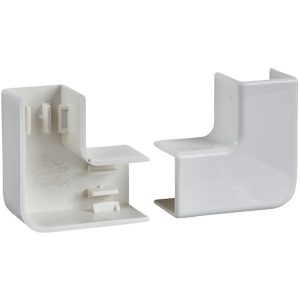 Угол плоский (90°) 16х16 "ULTRA" белый (C3)(снят с пр-ва 15.08.2024)