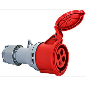 Розетка 214 переносна 3Р+PЕ 16А IP44 "СЕЗ"