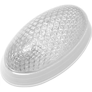 НПП ЛЕД 3W ОВАЛ пласт. настінно-стельовой "Еклектика" О-006 "Ecostrum"(ЦІНА НА ЗАЛИШОК)