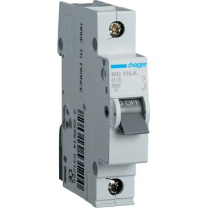 Авт. вим. 1-п. C 1А (6kA) 1M Hager (B) (Не постачається) (заміна 0291450) (ЦІНА НА ЗАЛИШОК)