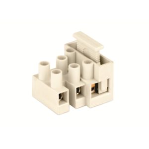 Клемна колодка + тримач плавкої вставки, 450V, 32A, 4кв.мм., 3p