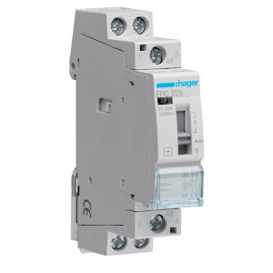 Контактор 25 A 230V 2NO (B) (з руч. керув) "ХАГЕР"