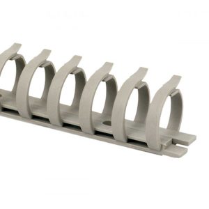 Кабельний канал гнучкий перфорований (сірого кольору) (RK-OVK 20 LA) L-500мм