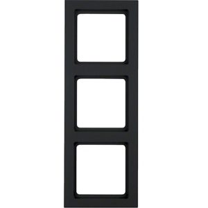 Рамка 3Х антрацит, Q.3 (A)