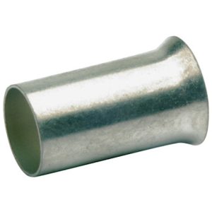 Трубчастий наконечник без ізоляції для проводу 1,5 кв.мм, А=10 мм