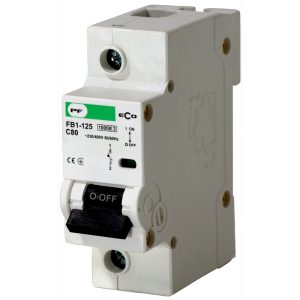 Модульный автоматический выключатель FB1-125 ECO 10кА "C" 1P 80А
