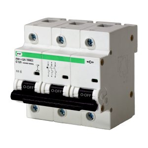 Модульный автоматический выключатель FB1-125 ECO 10кА "C" 3P 125А
