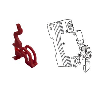 Система блокування клавіші автоматичних вимикачів F/BS
