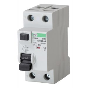 Реле защитного отключения FPR-A 10kA   1P+N  IΔn=100mA  In=25А