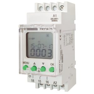 Одноканальне цифрове тижневе реле FRT14 71 220V, 50/60Hz