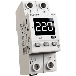 Реле напруги 40А, VP-40A M2W DigiTop