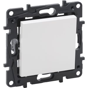 Вимикач 1-кл. внутр. 10А автоматичні клеми NILOE STEP білий