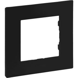 Рамка 1-постова NILOE STEP чорний