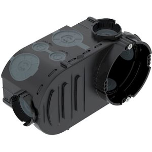 Коробка установча  61х66 внутрішня пласт. під цеглу набірна,  з додатковим простором UE 66-L L=148 ч