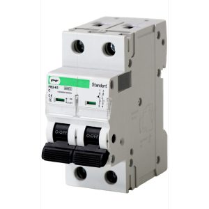 Модульный автоматический выключатель FB2-63 STANDART 6kA    "C" 2P 4A