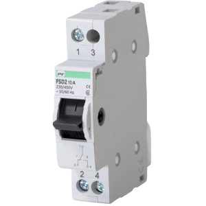 Переключатель нагрузки (I-0-II) FSD2, 1P, 10A