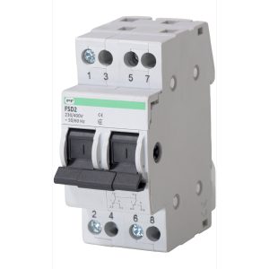 Перемикач навантаження (І-0-ІІ) FSD2, 2P, 16A