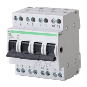 Перемикач навантаження (І-0-ІІ) FSD2, 4P, 20A