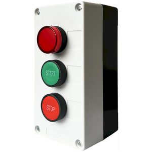 Пост кнопковий тримісний FP5-BOX3W34 пластик