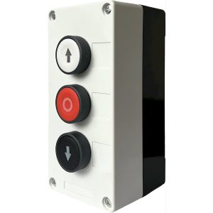 Пост кнопковий тримісний FP5-BOX3W89 пластик