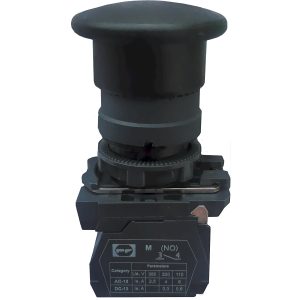 Вимикач кнопковий пластиковий  FP5-AC21 1NO (чорний)