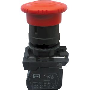 Вимикач кнопковий пластиковий FP5-AS542 1NC (червоний)